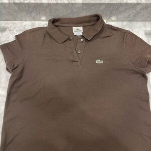 Lacoste Brown Polo Shirt